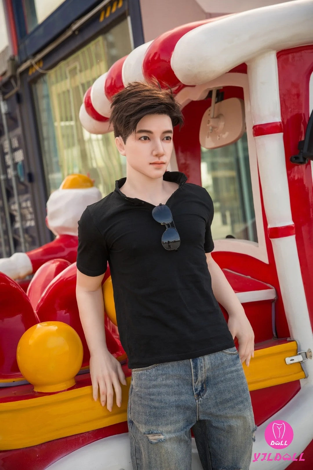 Jack männlich sexpuppe (YJL Doll 177cm MD010 Silikon)