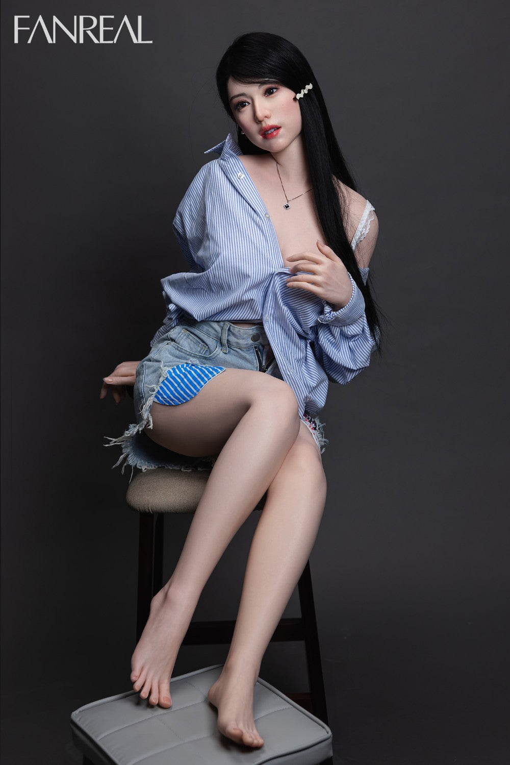 Kimmy sexpuppe (FanReal Doll 155 cm f-cup Silikon)