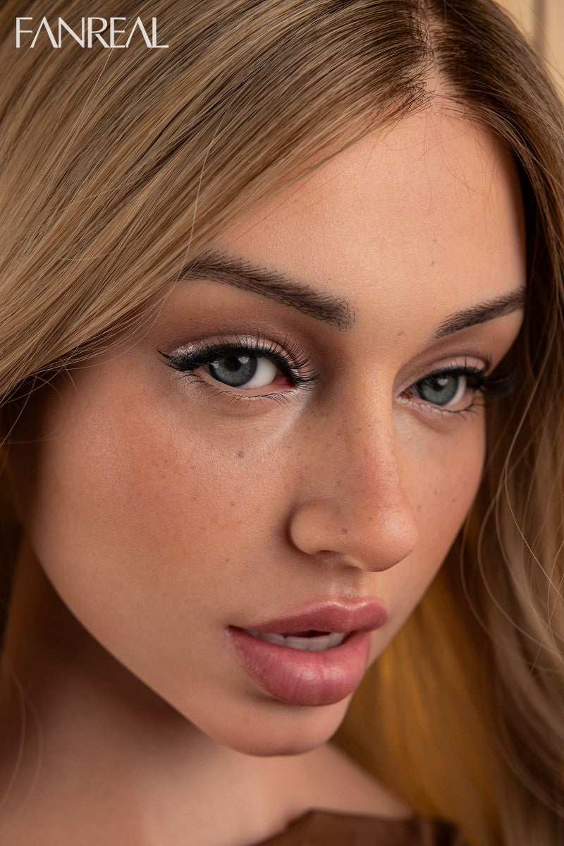 Lila Torso sexpuppe (FanReal Doll 95cm G-cup Silikon)