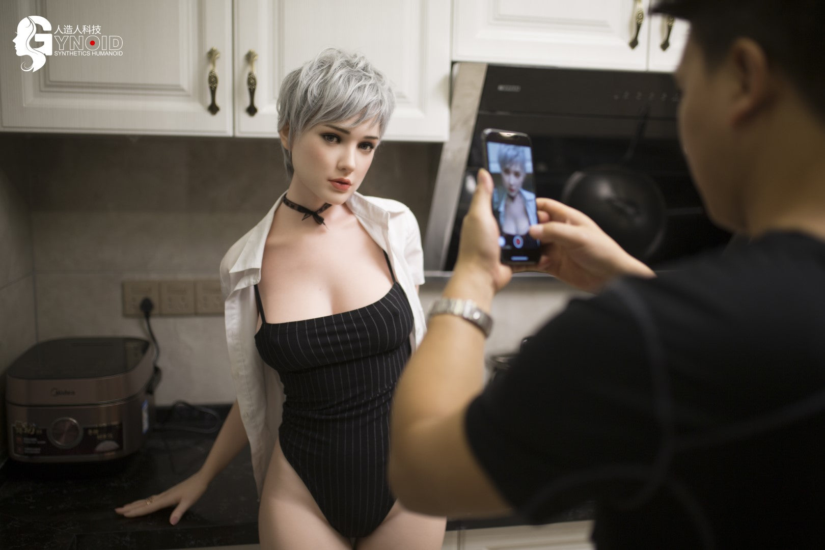 sexpuppe Laura Modell 11 (Gynoid Doll 162 cm e-cup Silikon)