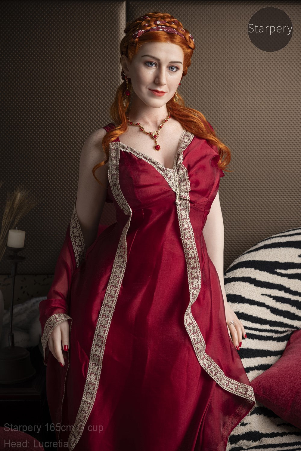 Lucretia Sex doll (Starpery 165cm G-cup TPE+silicone)