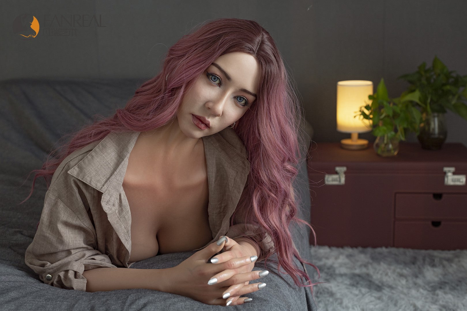 Eva sexpuppe (FanReal Doll 165 cm d-cup Silikon)