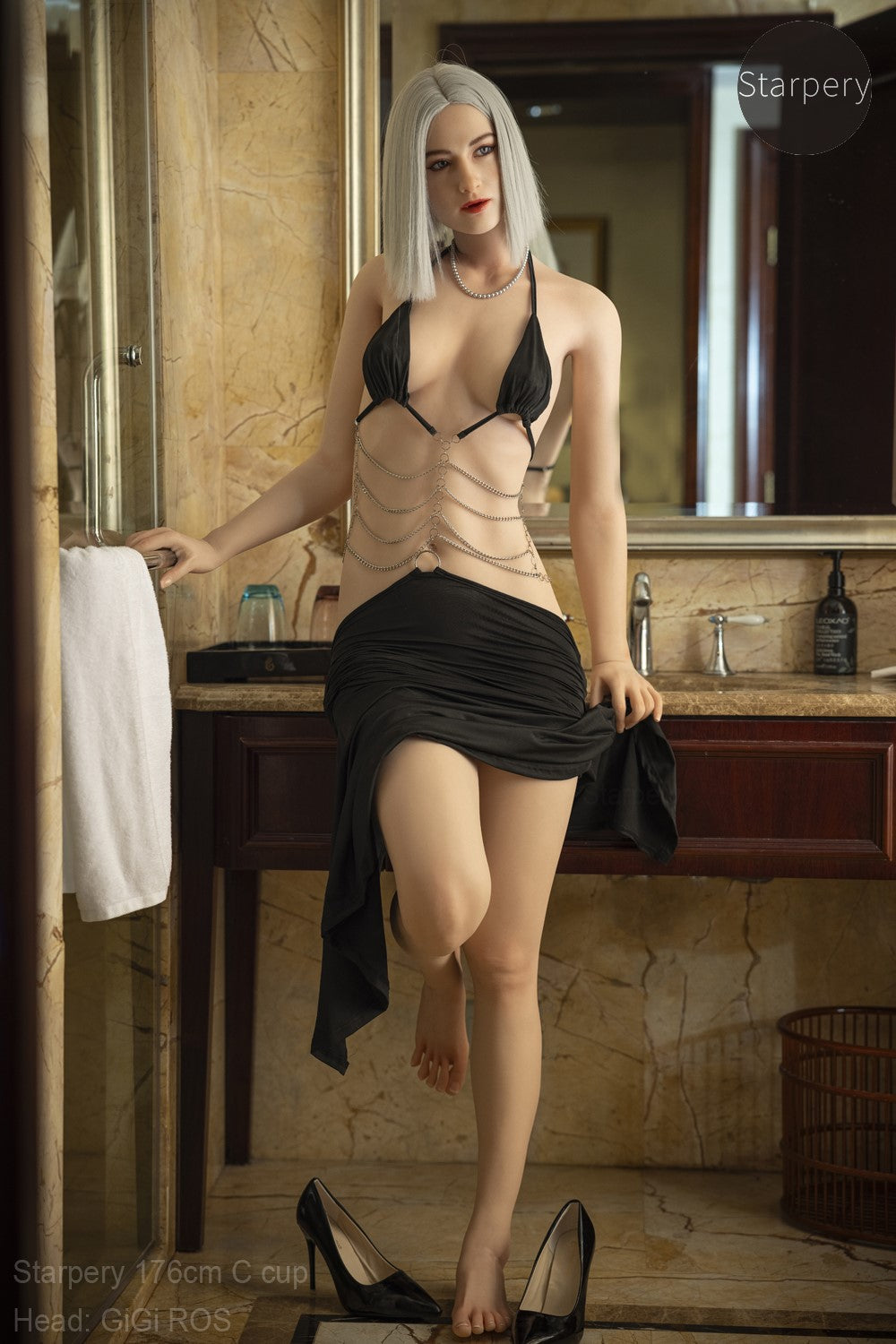 Gigi sexpuppe (Starpery 176 cm C-cup TPE+Silikon)