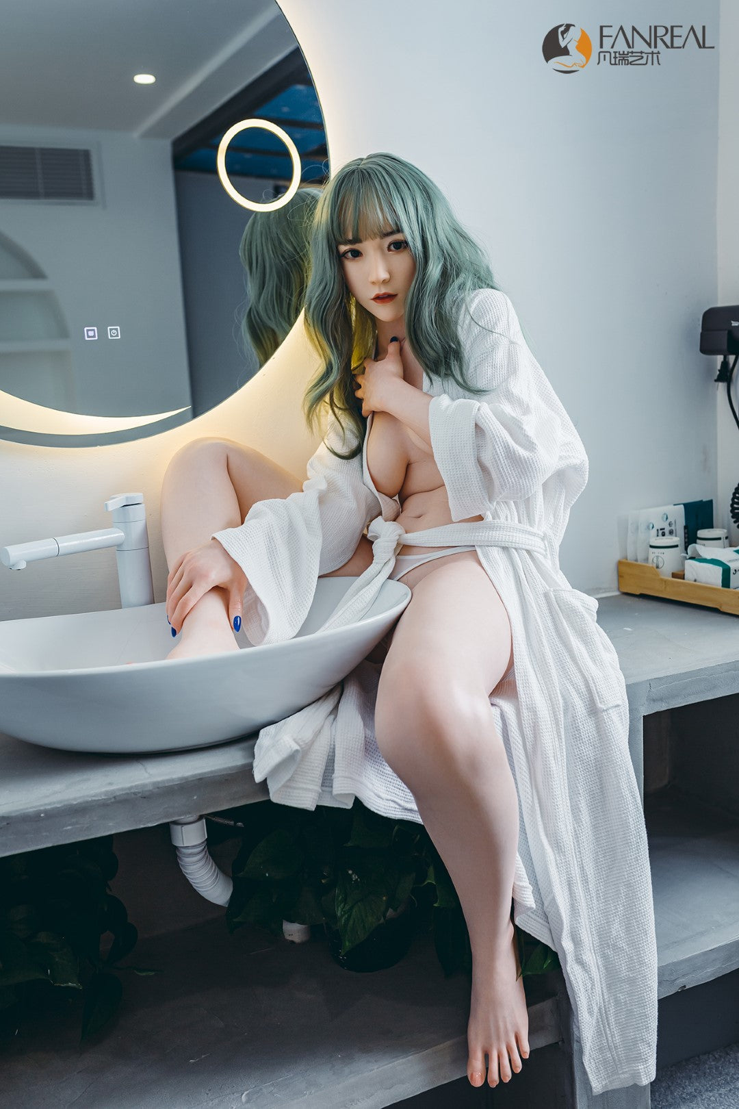 Qian Sex doll (FanReal Doll 158cm B-cup silicone)