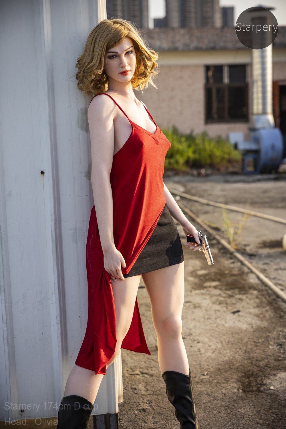 Olivia sexpuppe (Starpery 174cm D-cup TPE+Silikon)