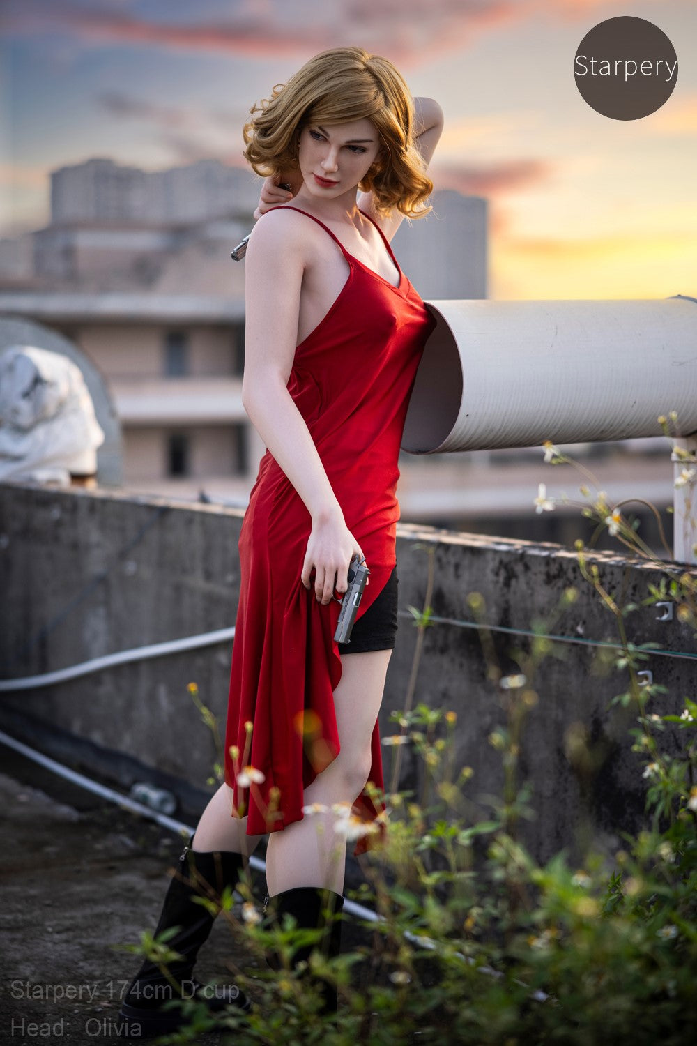Olivia sexpuppe (Starpery 174cm D-cup TPE+Silikon)