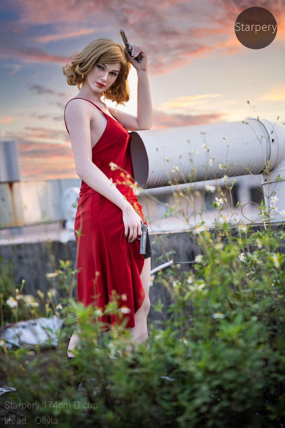 Olivia sexpuppe (Starpery 174cm D-cup TPE+Silikon)