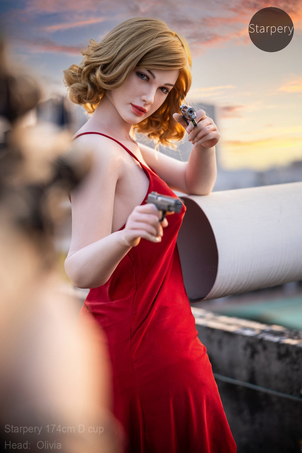 Olivia sexpuppe (Starpery 174cm D-cup TPE+Silikon)
