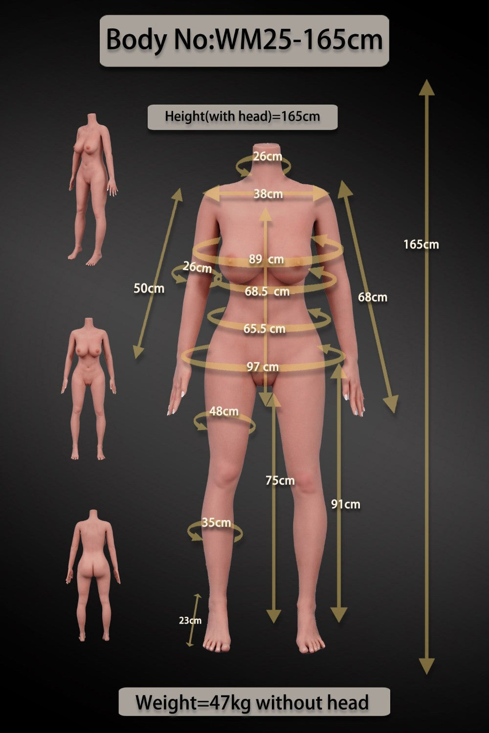 Olinda sexpuppe (WM-Doll 165cm D-cup #SS182 TPE+Silikon)