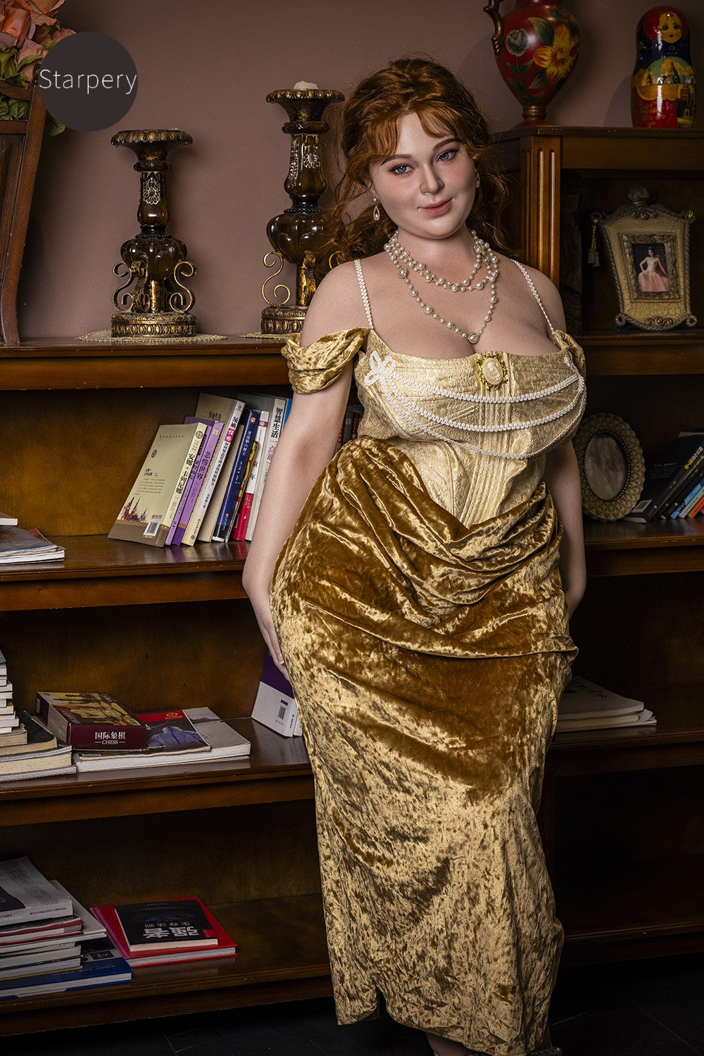 Elfenbein sexpuppe (Starpery 161cm H-cup TPE+Silikon)