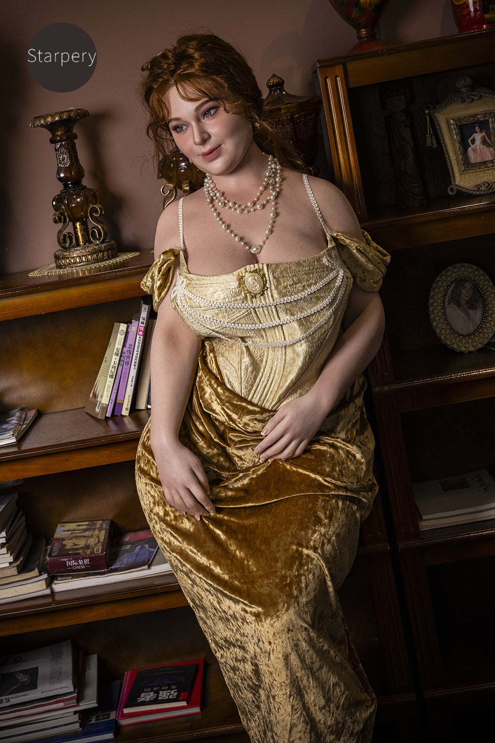 Elfenbein sexpuppe (Starpery 161cm H-cup TPE+Silikon)