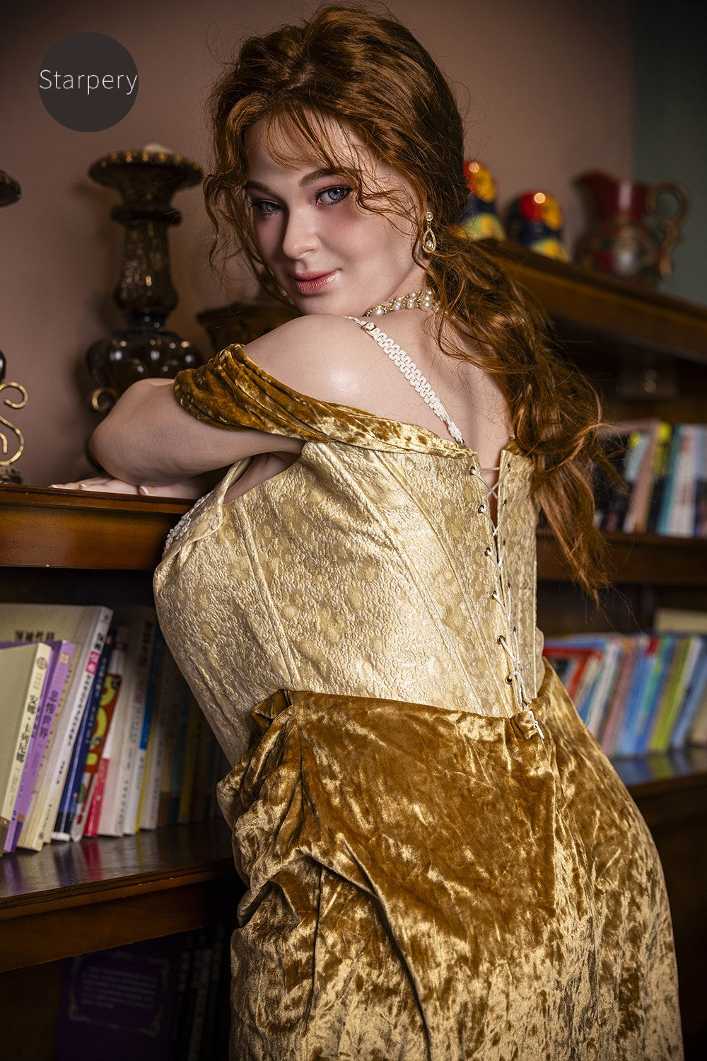 Elfenbein sexpuppe (Starpery 161cm H-cup TPE+Silikon)