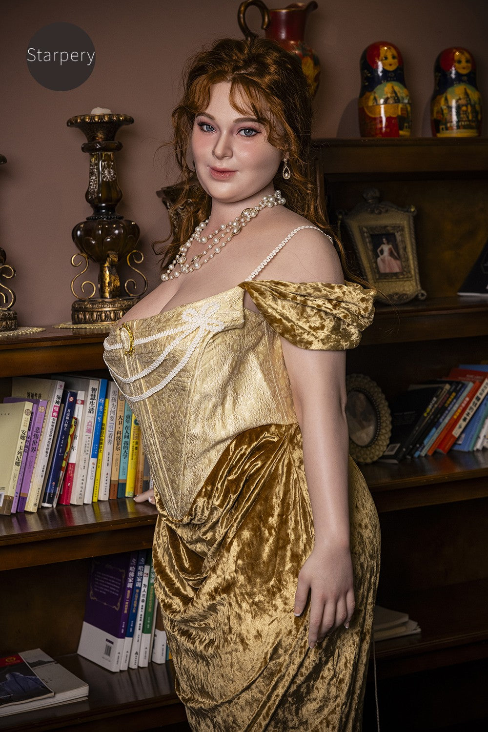 Elfenbein sexpuppe (Starpery 161cm H-cup TPE+Silikon)