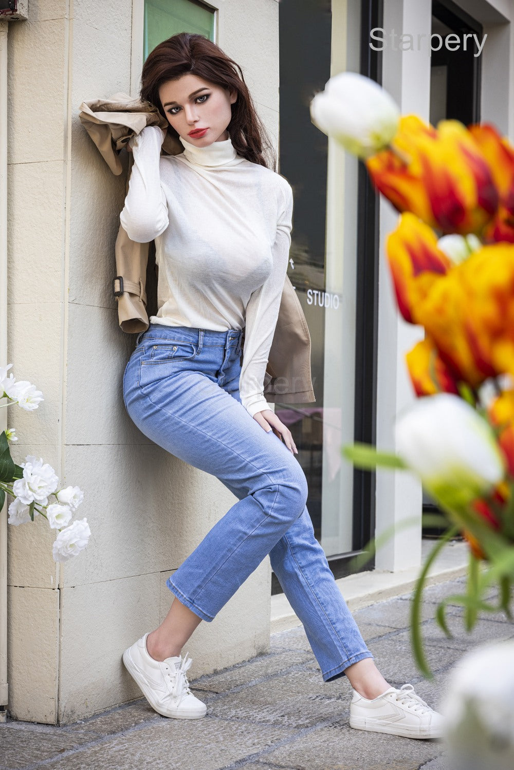 Christina sexpuppe (Starpery 171cm D-cup TPE+Silikon)