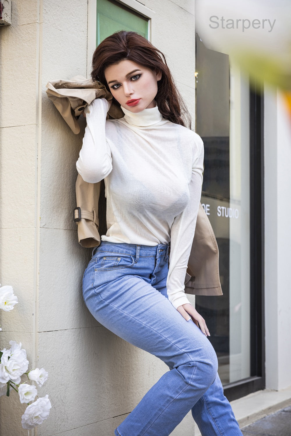 Christina sexpuppe (Starpery 171cm D-cup TPE+Silikon)