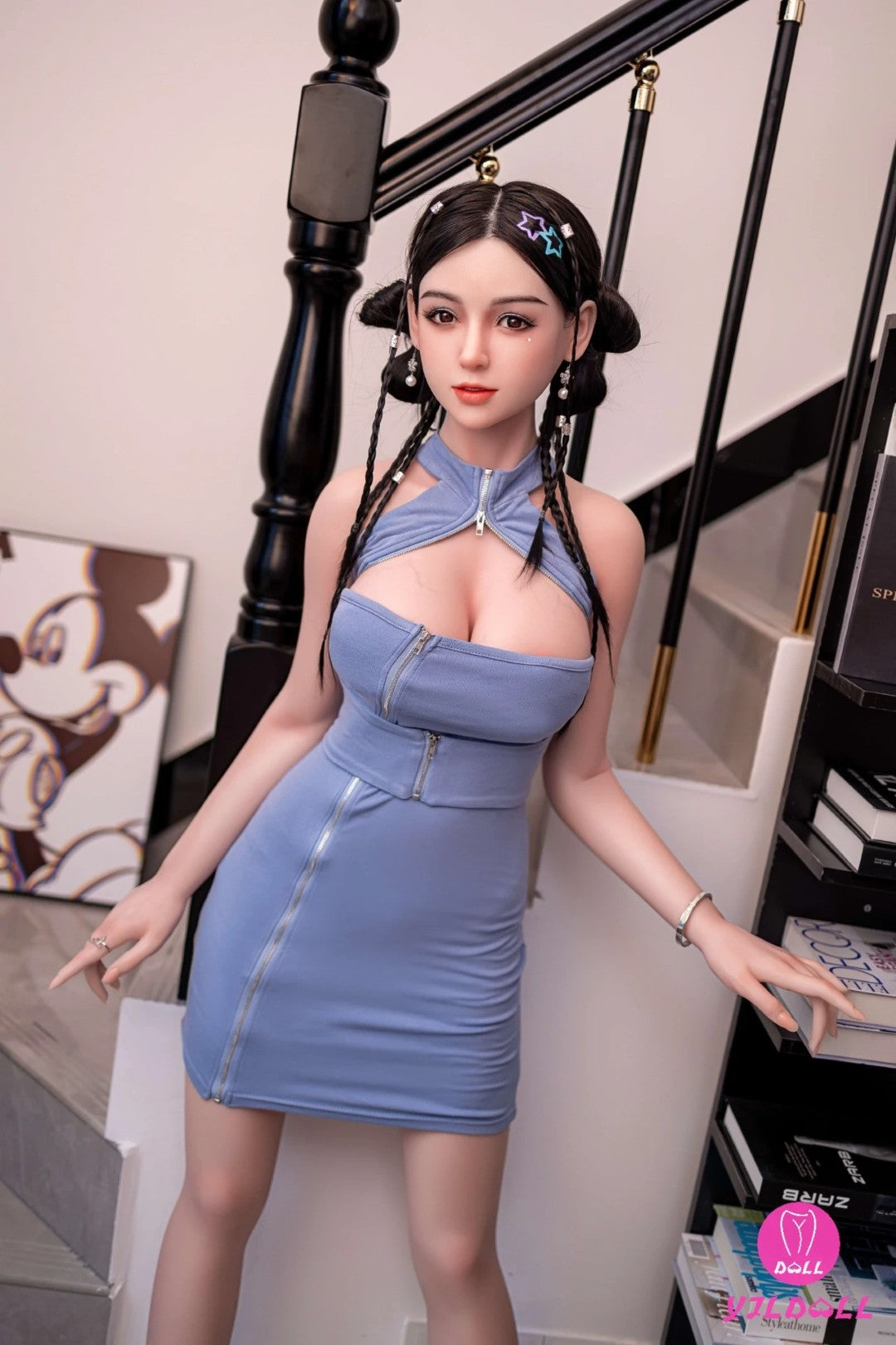 Ellen Sex doll (YJL Doll 148cm D-cup #289 TPE+silicone)
