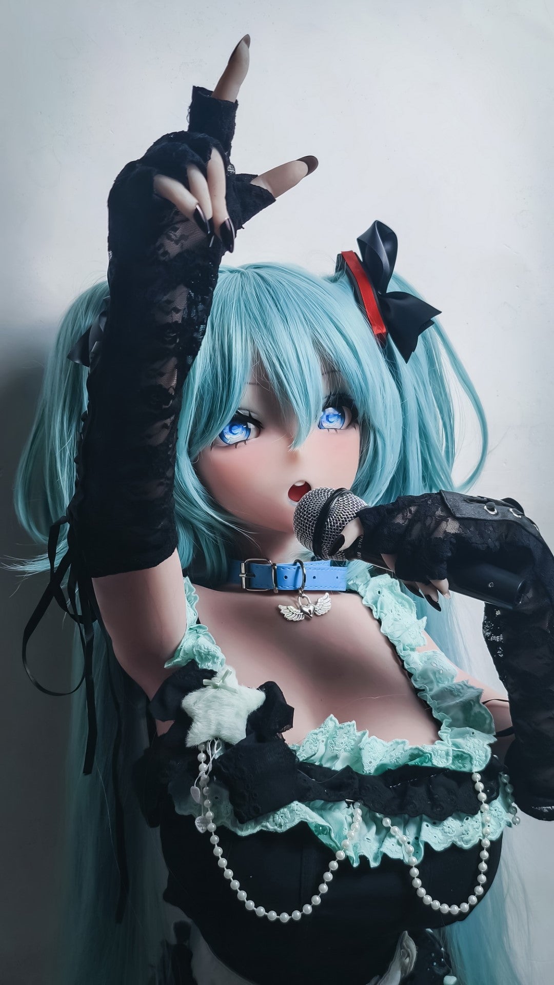 Hatsuna Miku Sex doll (Elsa Babe 148cm RAD014 silicone)