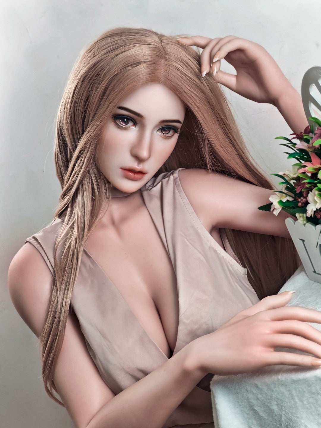 Anna Ikeda sexpuppe (Elsa Babe 160 cm RHC042 Silikon)