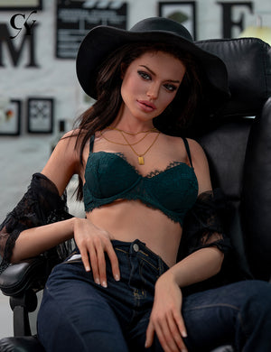 Scarlett Sexdocka (TOP CYDOLL 170cm D-kupa TPE+Silikon)