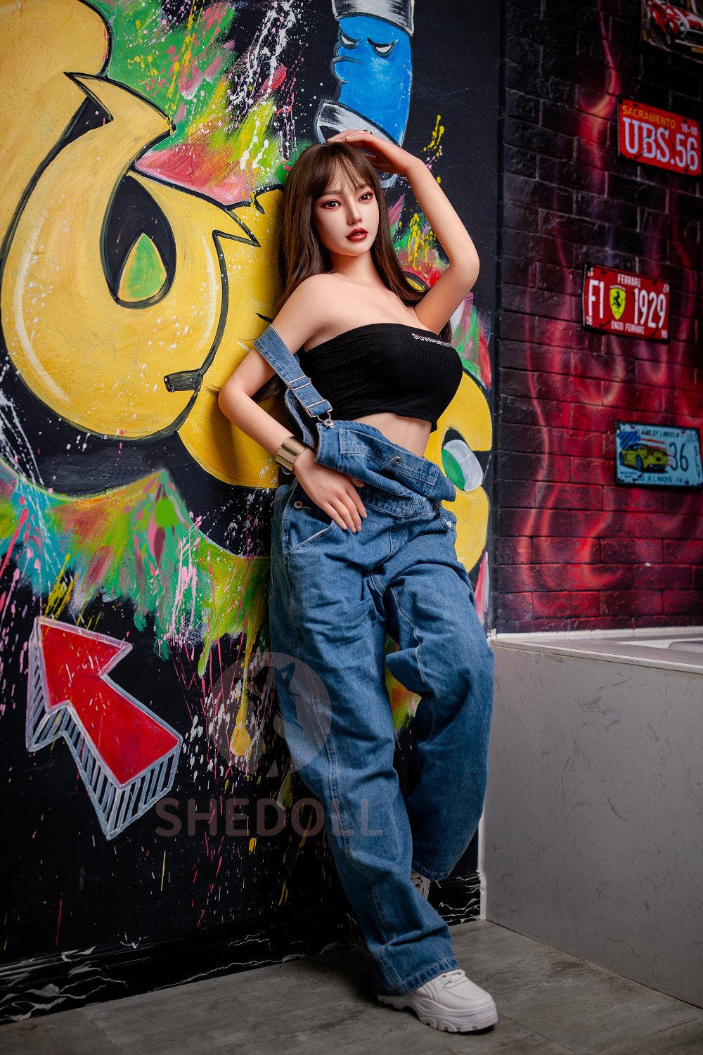 Beryll sexpuppe (SHEDOLL 158cm C-cup #SH004 TPE+Silikon)