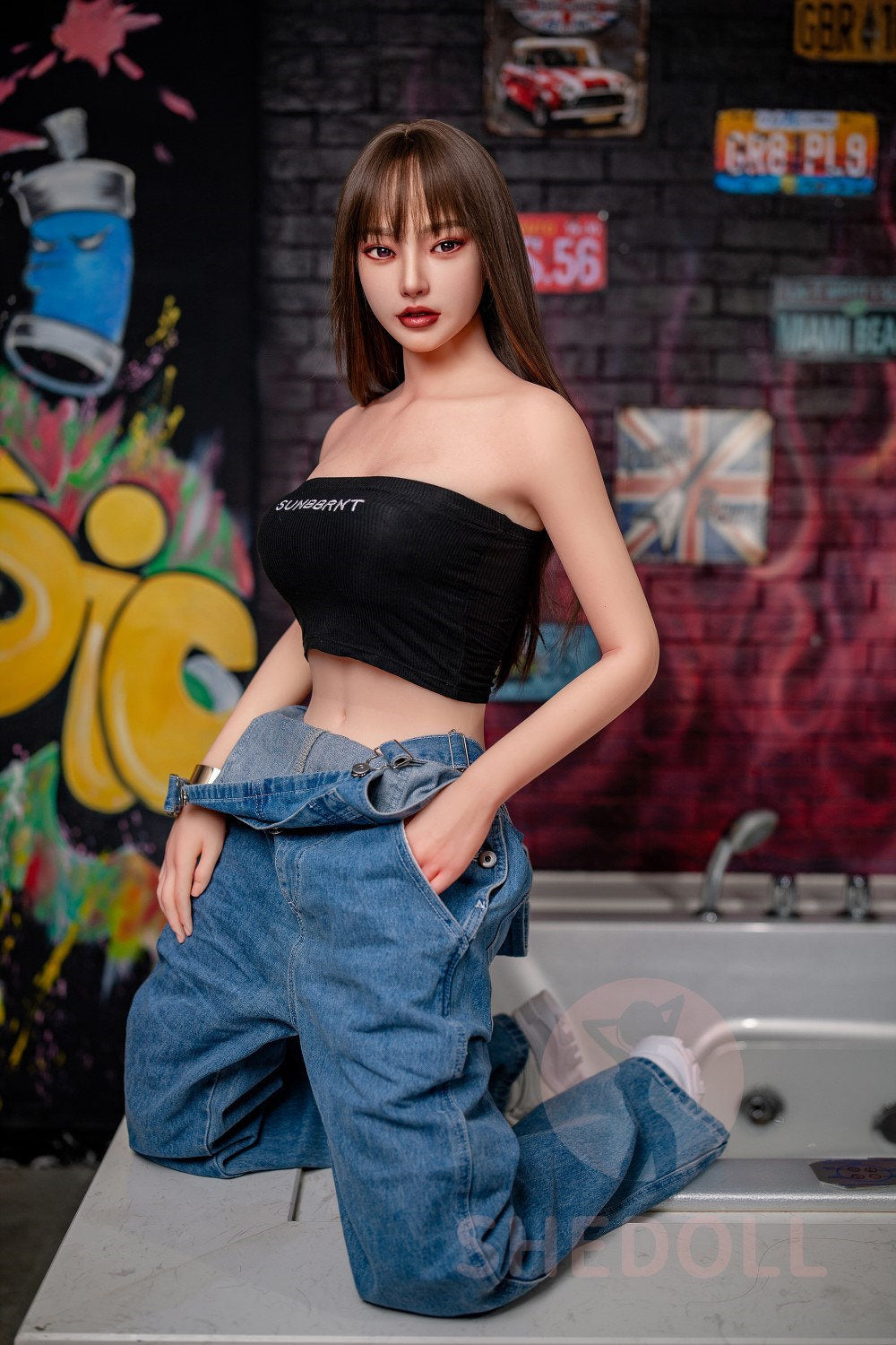 Beryll sexpuppe (SHEDOLL 158cm C-cup #SH004 TPE+Silikon)