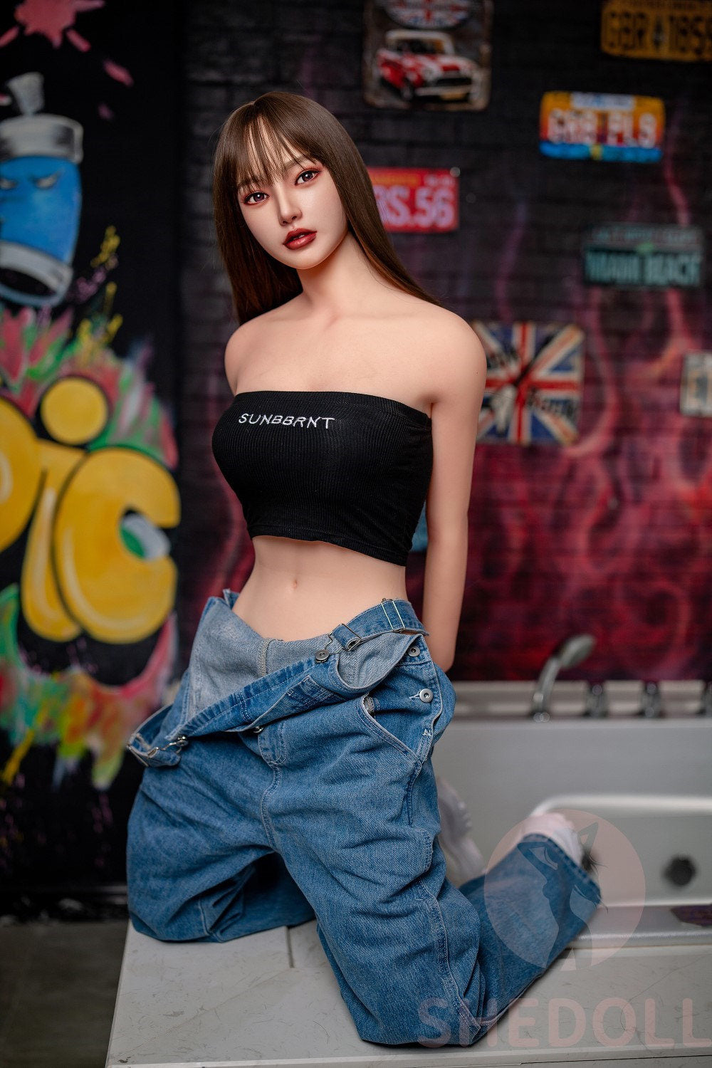 Beryll sexpuppe (SHEDOLL 158cm C-cup #SH004 TPE+Silikon)