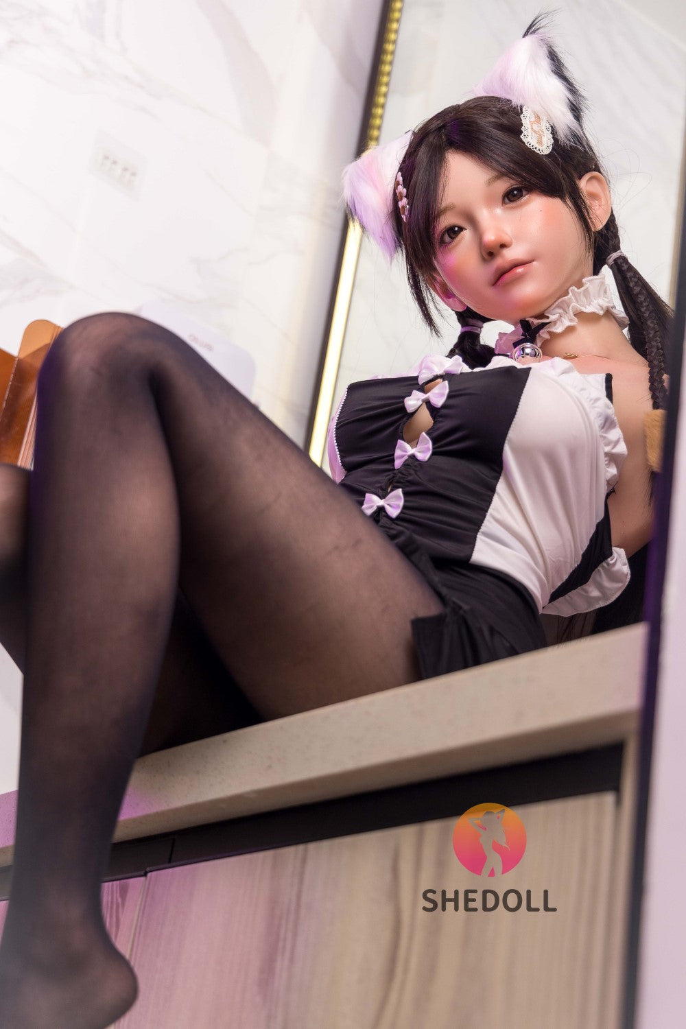 Sylvia sexpuppe (SHEDOLL 148 cm d-cup #SH048 Silikon)
