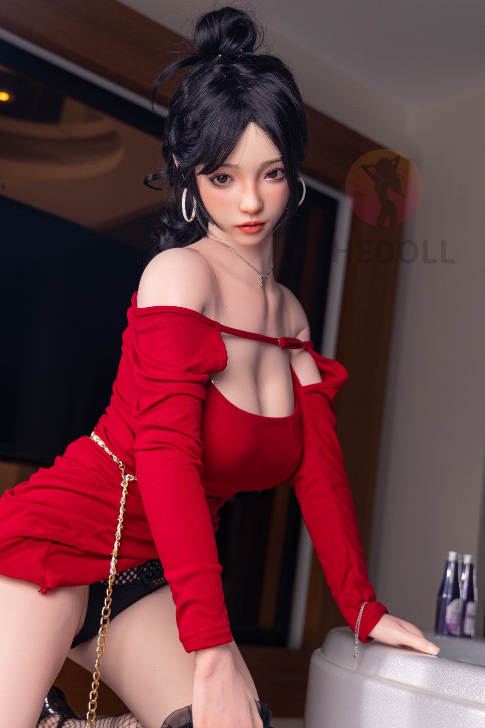 Rose sexpuppe (SHEDOLL 165cm E-cup #SH051 2.0 Silikon)