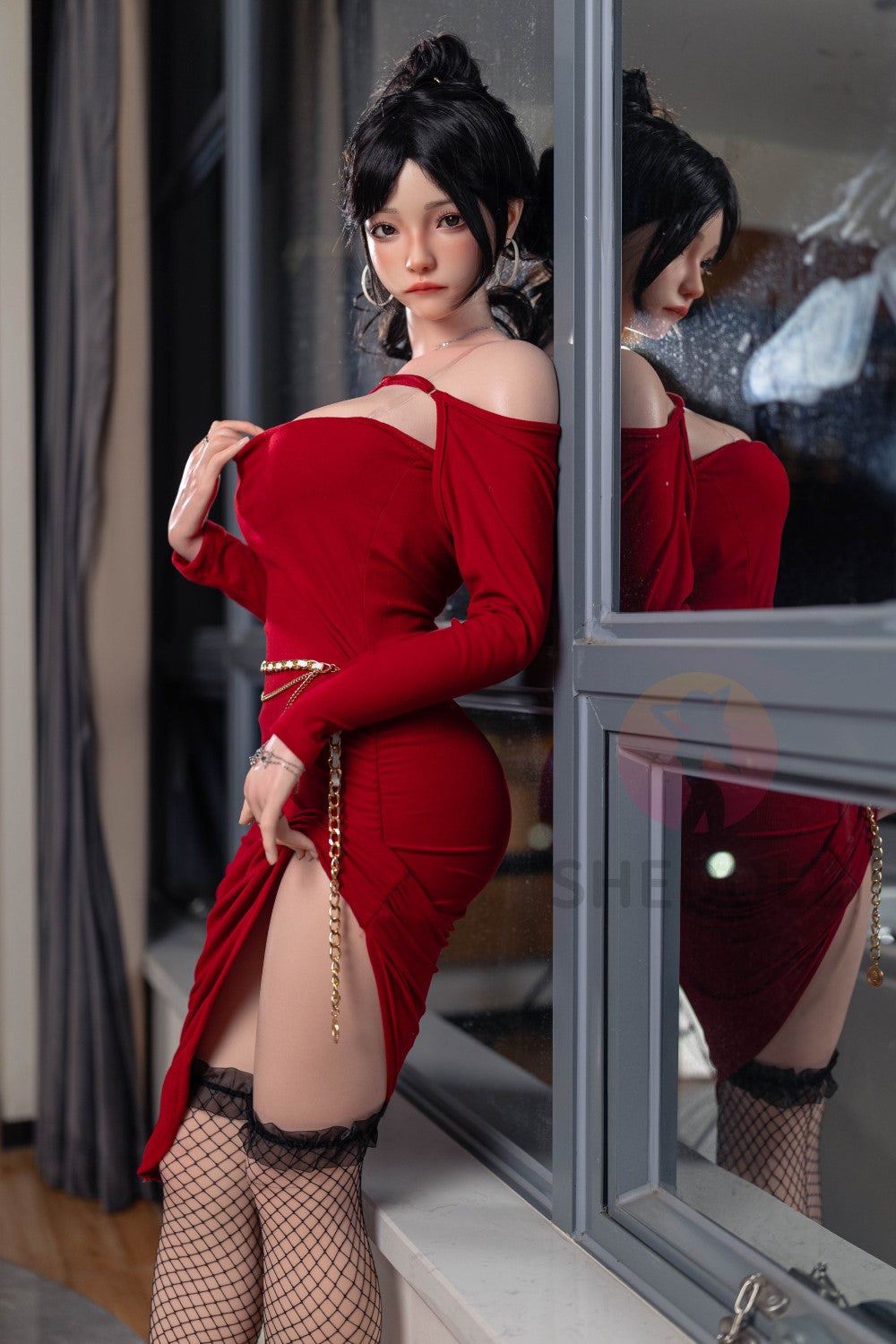 Rose sexpuppe (SHEDOLL 165cm E-cup #SH051 2.0 Silikon)