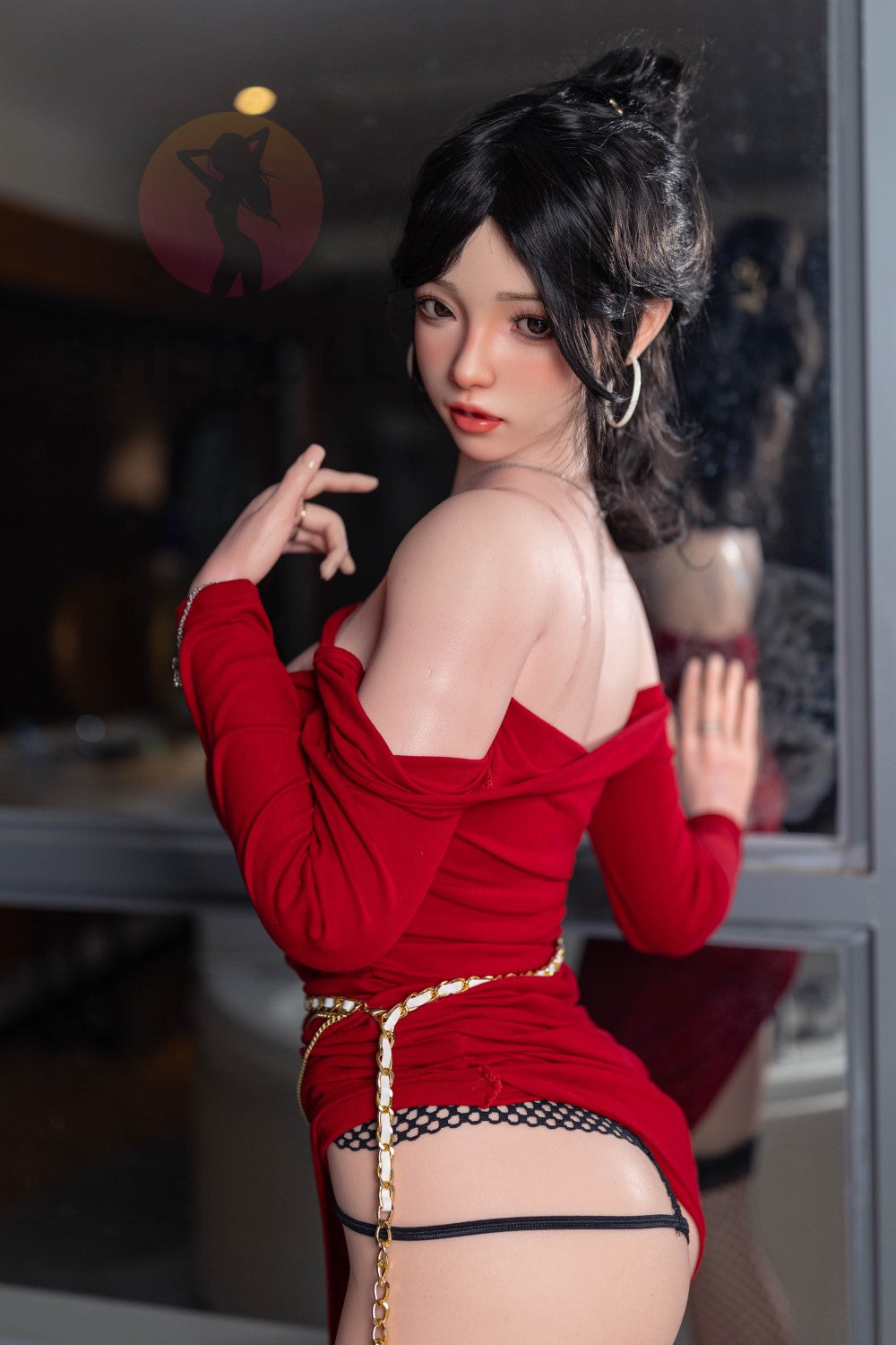 Rose sexpuppe (SHEDOLL 165cm E-cup #SH051 2.0 Silikon)