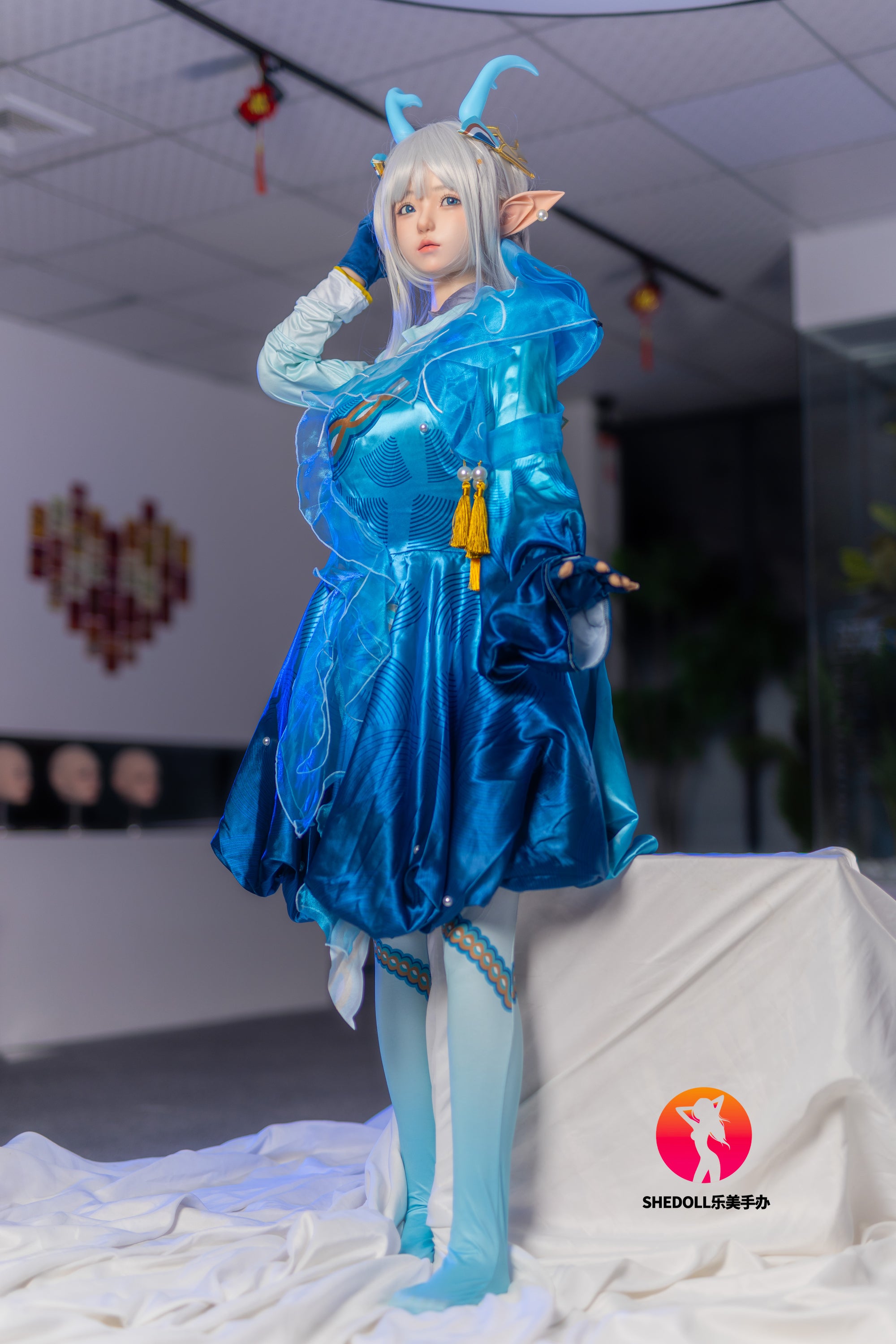 Aileen Sex doll (SHEDOLL 148cm D-cup #Sh087 2.0 silicone)