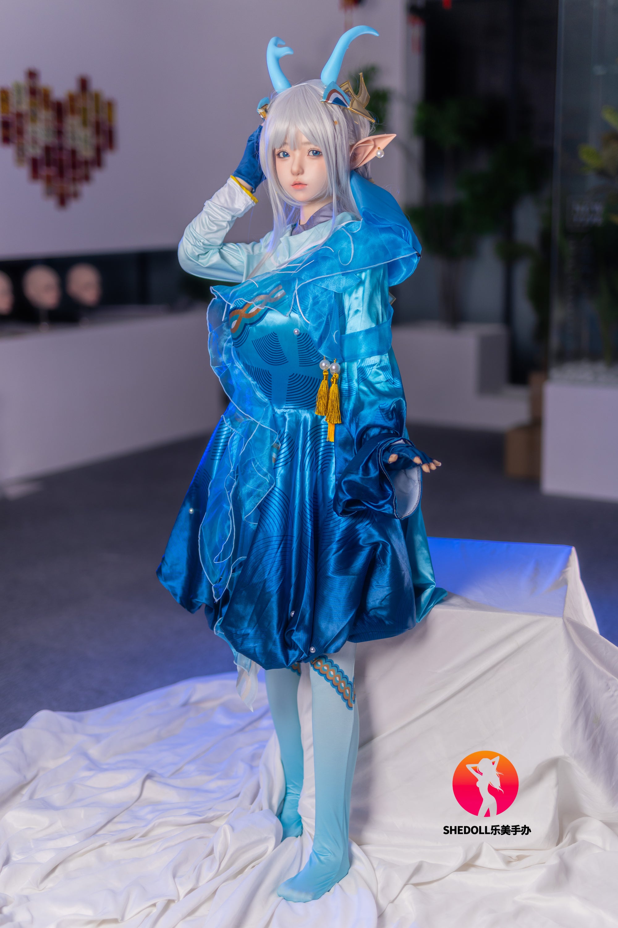 Aileen Sex doll (SHEDOLL 148cm D-cup #Sh087 2.0 silicone)