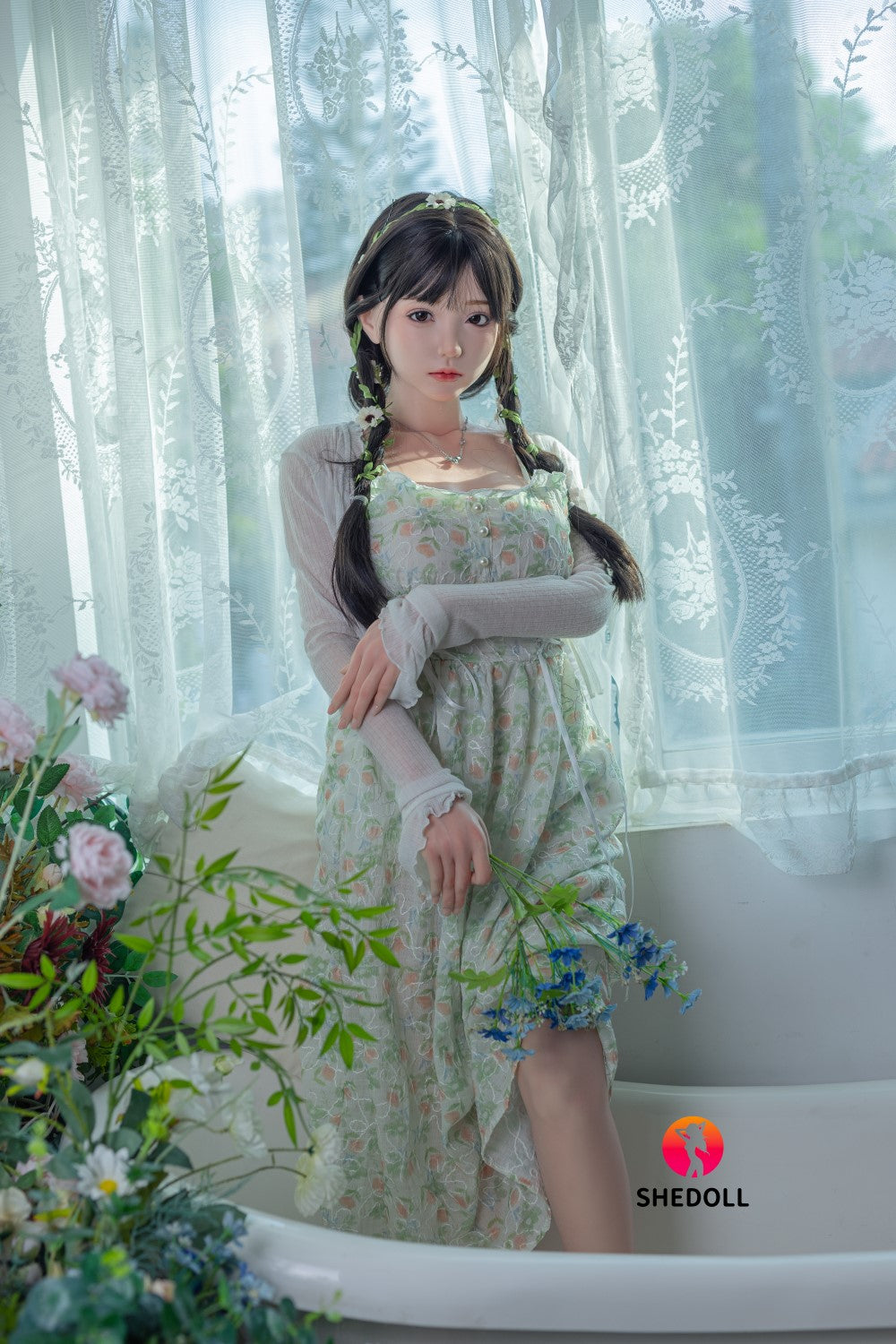 Kalk sexpuppe (SHEDOLL 158cm C-cup #SH100 2.0 Silikon)