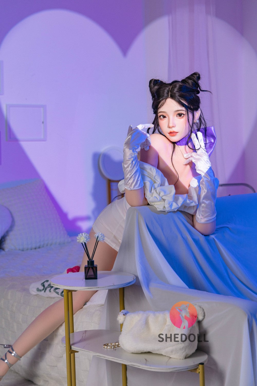 Rose Sex doll (SHEDOLL 168cm D-cup #SH138 2.0 TPE+silicone)