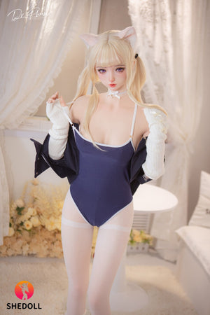 Cece sexpuppe (SHEDOLL 148 cm d-cup #SH166 2.0 Silikon)