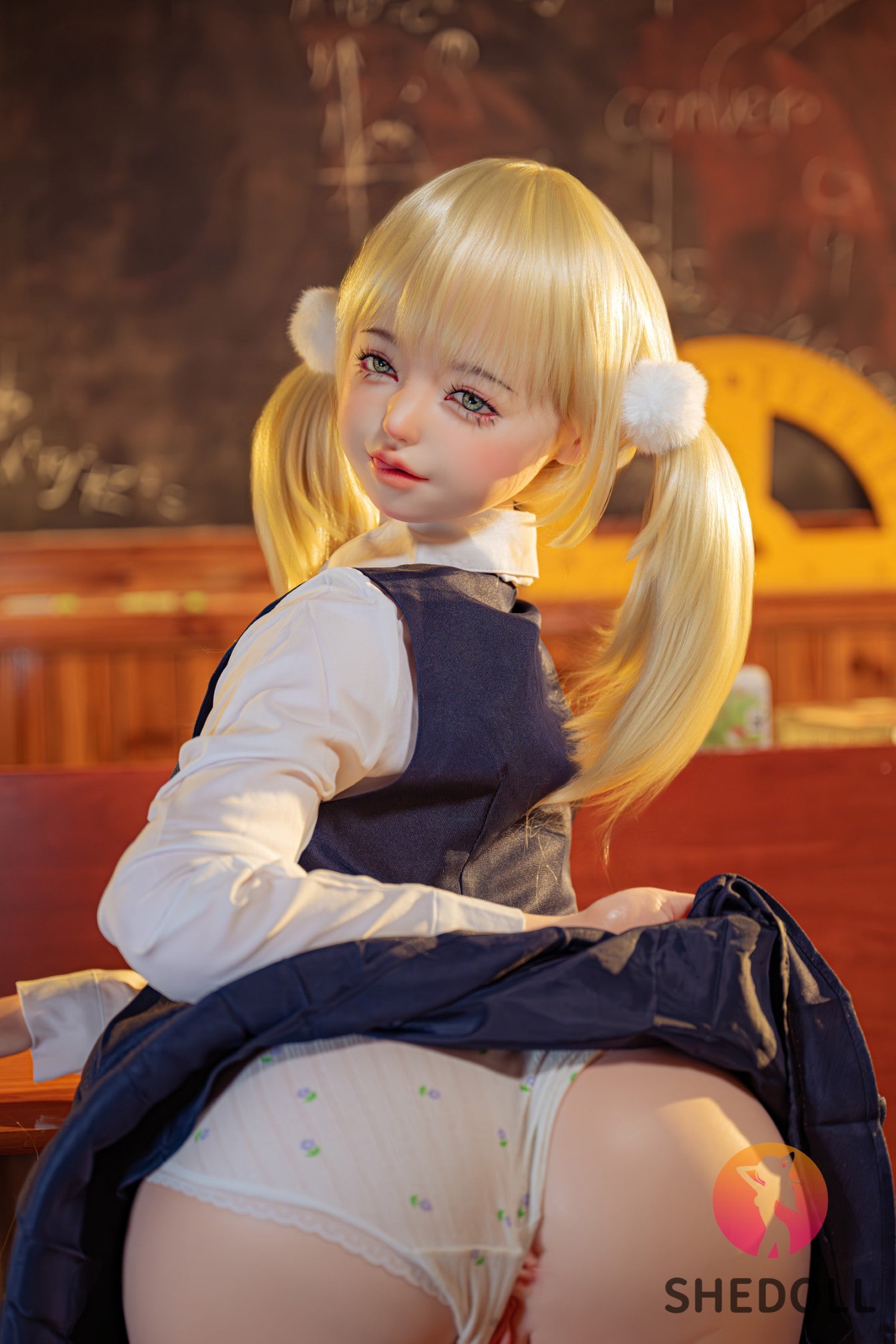 Ui Shigure Sex doll (SHEDOLL 150cm B-cup #SH188 2.0 silicone)