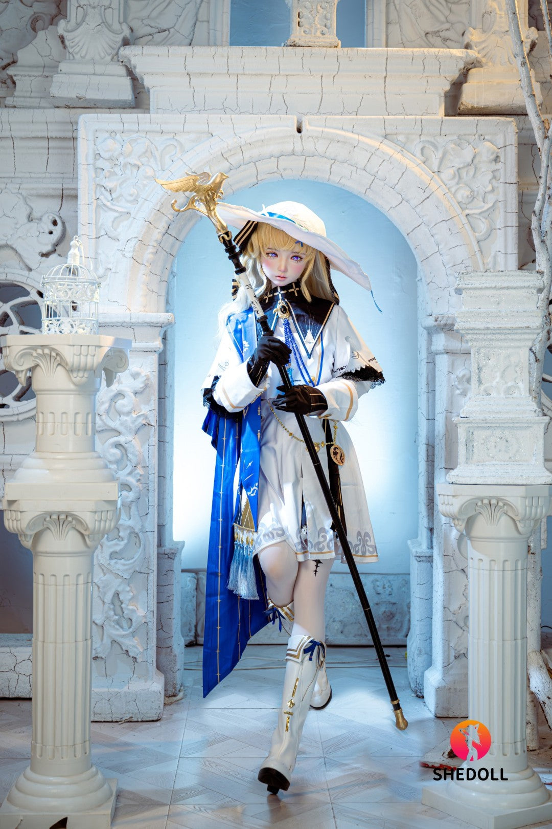 Phoebe sexpuppe (SHEDOLL 152cm A-cup #SH189 2.0 TPE+Silikon)