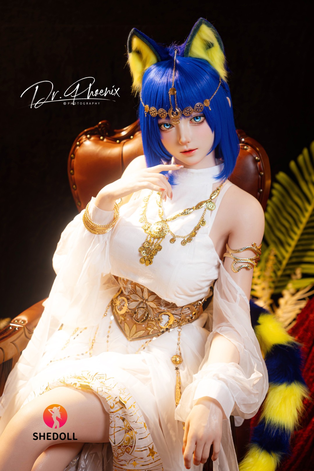 Ankha Sex doll (SHEDOLL 168cm D-cup #SH192 2.0 silicone)