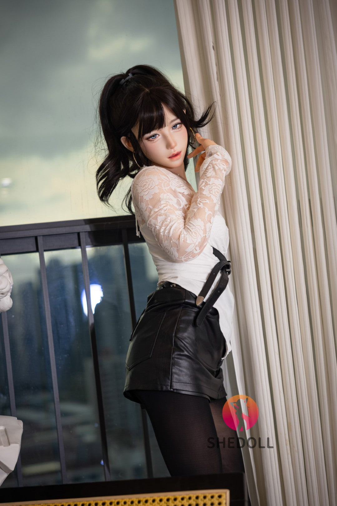 Lina sexpuppe (SHEDOLL 152 cm a-cup #SH202 2.0 Silikon)