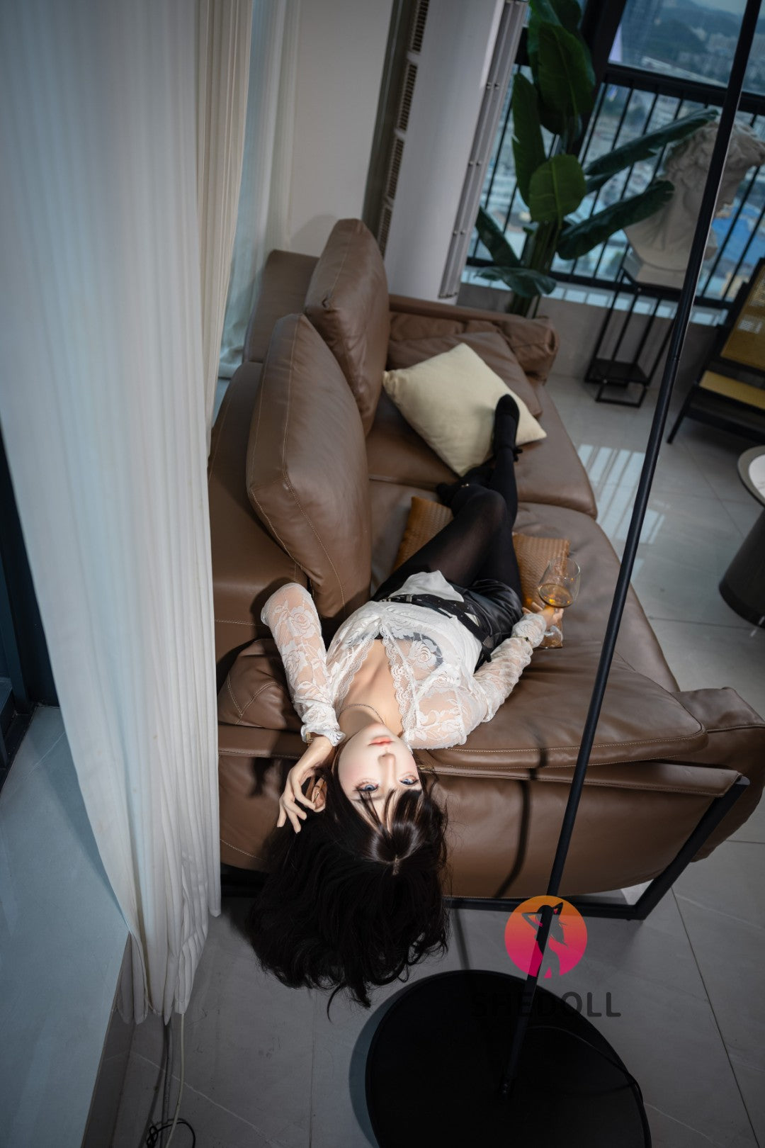 Lina sexpuppe (SHEDOLL 152 cm a-cup #SH202 2.0 Silikon)