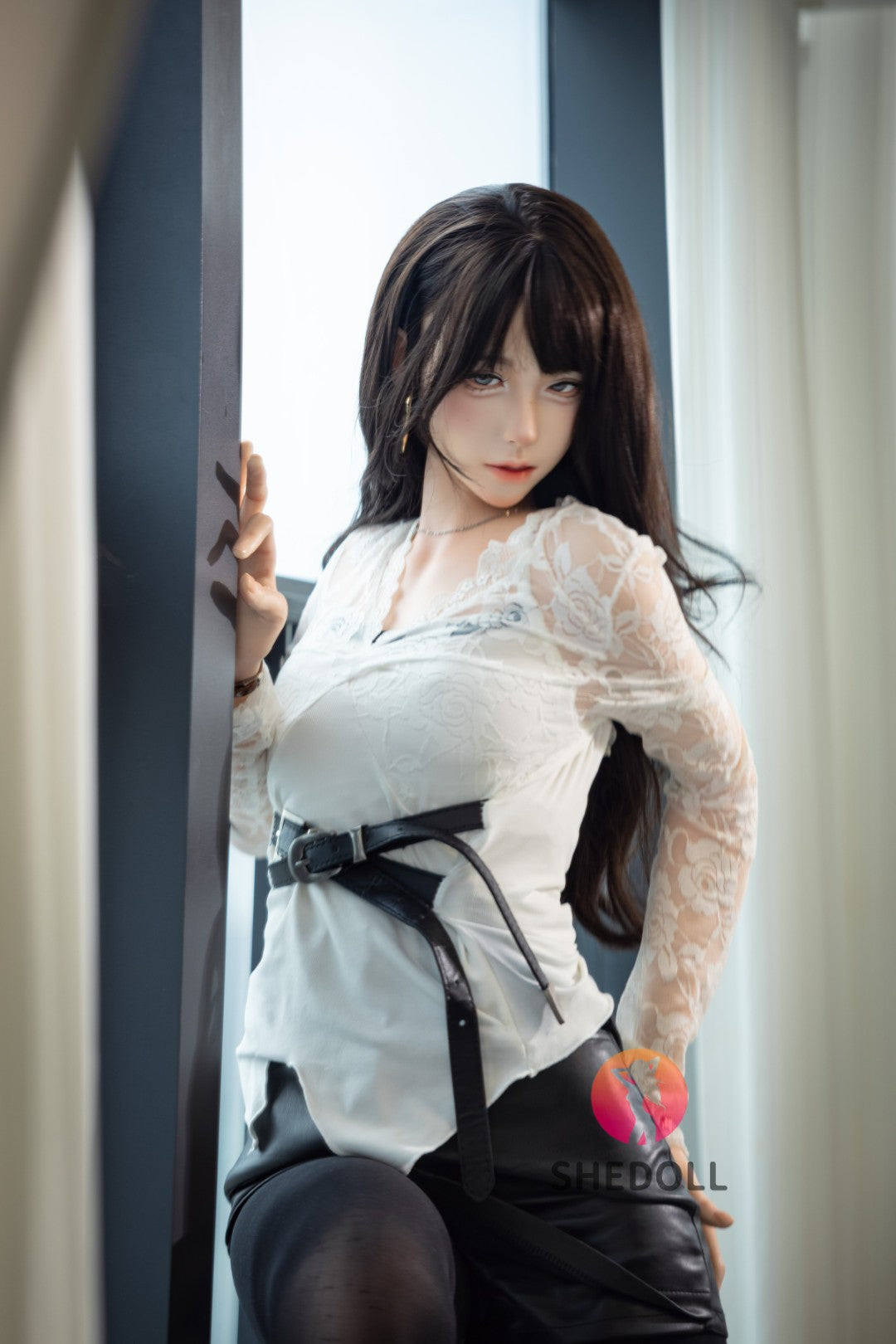 Lina sexpuppe (SHEDOLL 152 cm a-cup #SH202 2.0 Silikon)