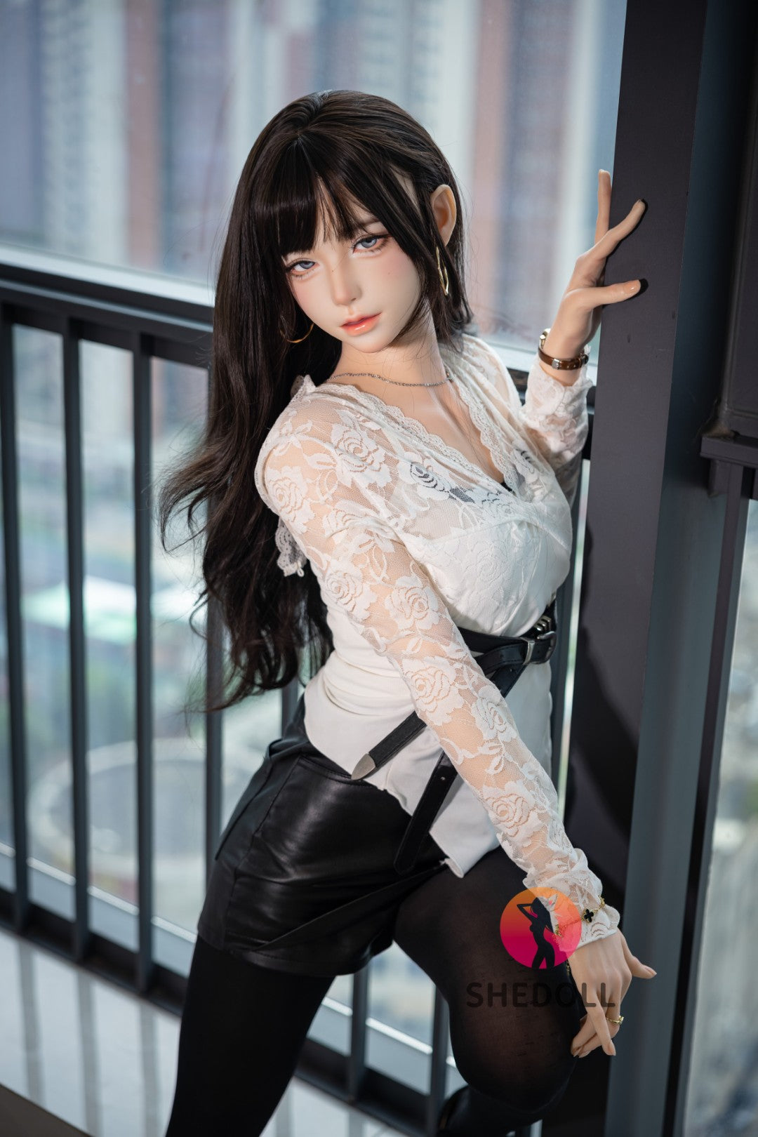 Lina sexpuppe (SHEDOLL 152 cm a-cup #SH202 2.0 Silikon)