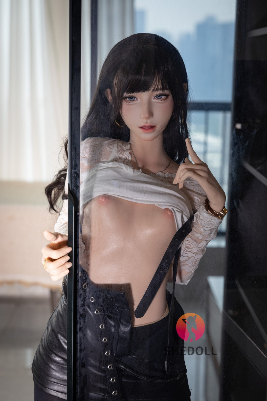 Lina sexpuppe (SHEDOLL 152 cm a-cup #SH202 2.0 Silikon)
