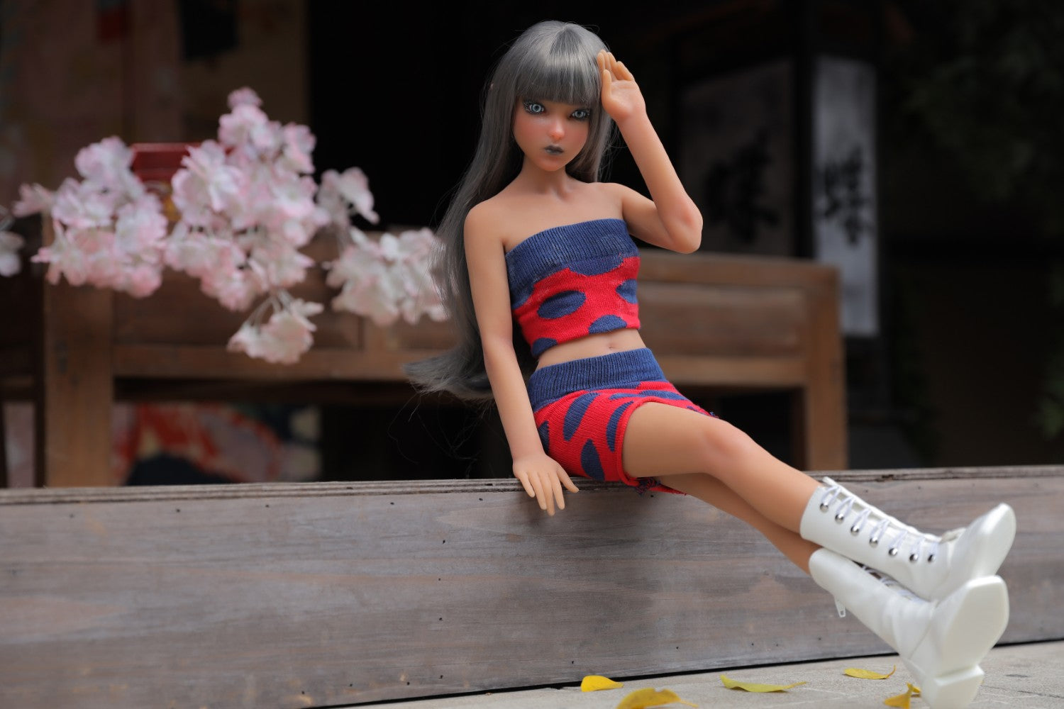 Momoko sexpuppe (Climax Doll Mini 60cm B-cup Silikon)