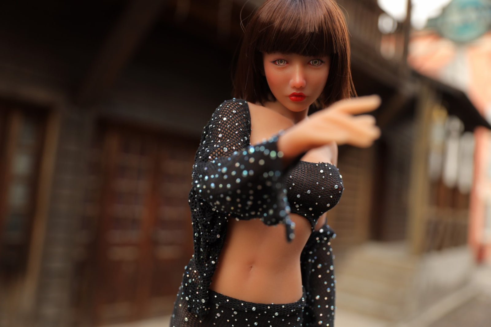 Raka sexpuppe (Climax Doll Mini 60cm C-cup Silikon) EXPRESS