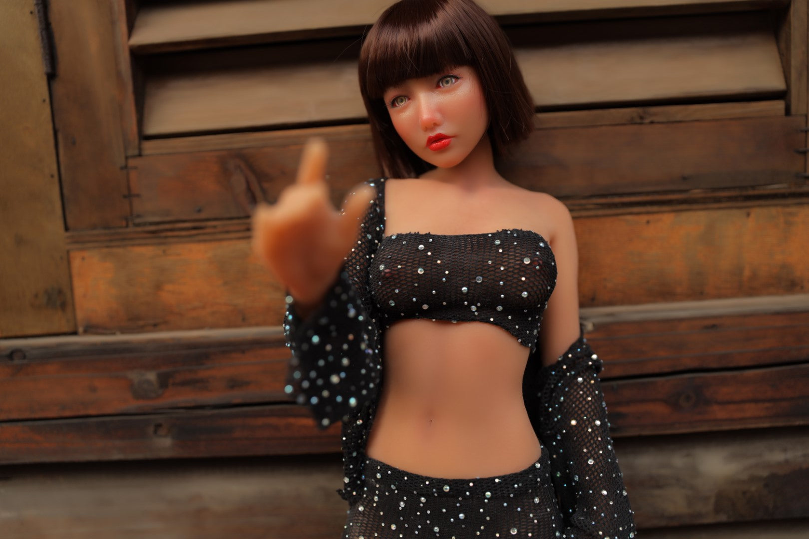 Raka sexpuppe (Climax Doll Mini 60 cm C-cup Silikon) EXPRESS