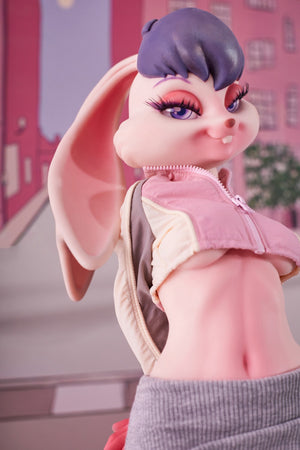 Lori Bunny sexpuppe (Climax Doll Mini 70 cm C-cup Silikon)