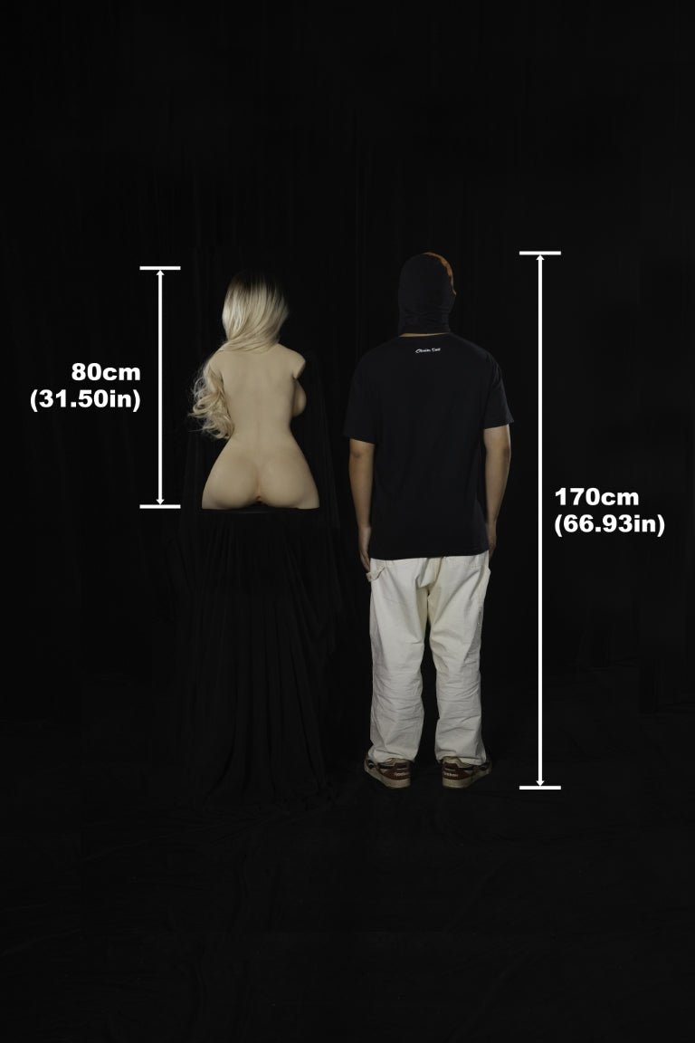 Miko Torso sexpuppe (Climax Doll ULW 80cm E-cup Silikon)