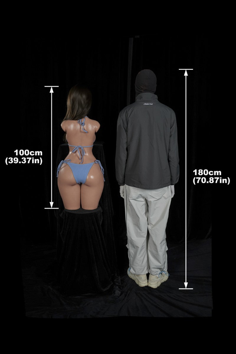 Morgan-Torso sexpuppe (Climax Doll ULW 100cm E-cup Silikon)