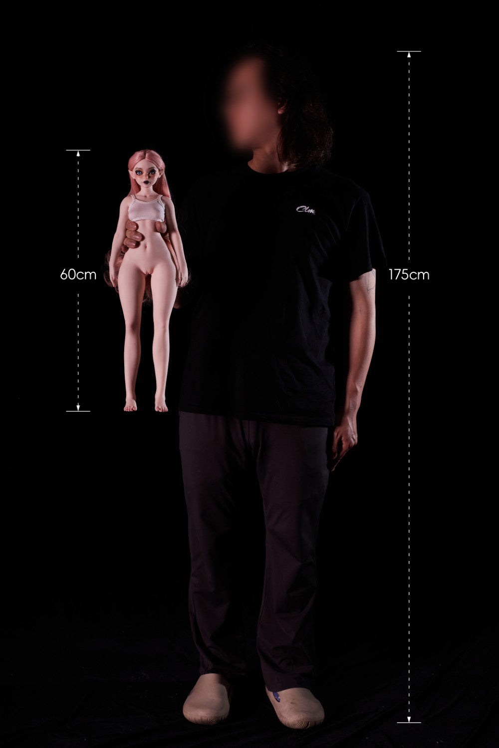 Hilary sexpuppe (Climax Doll Mini 60 cm a-cup Silikon)